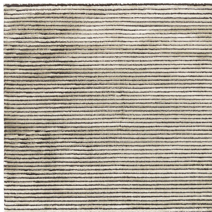 Tappeto Kuza geometrico verde oliva e beige 200x