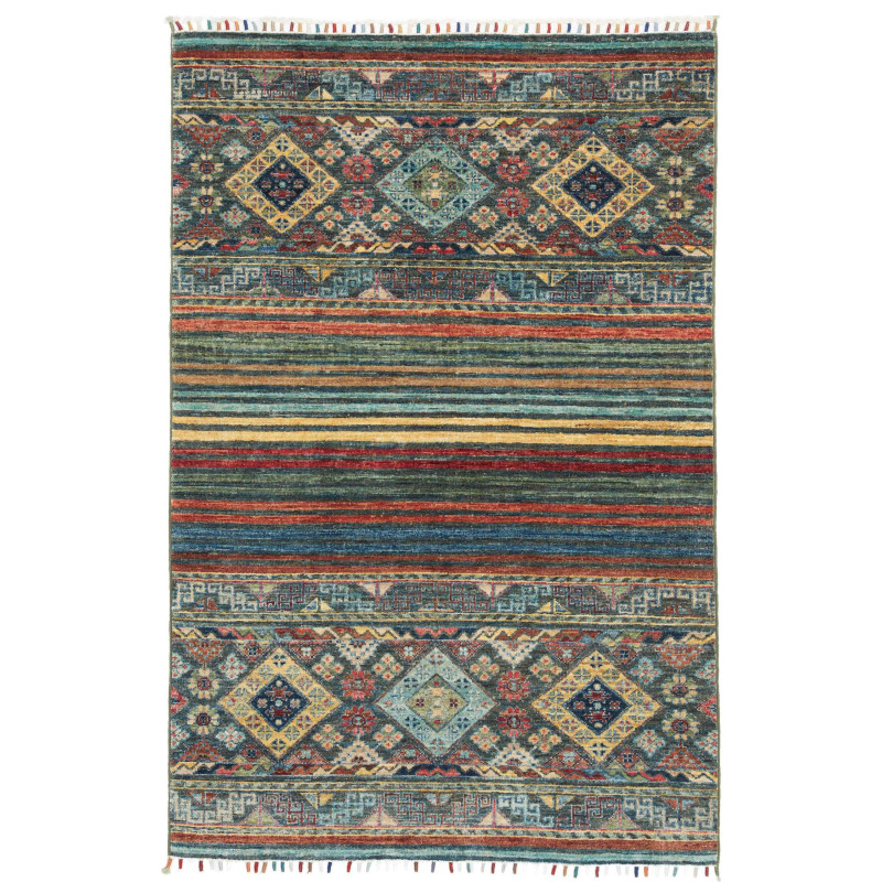 Tappeto Originale Rubin Pakistan 100x150 Blu Ve