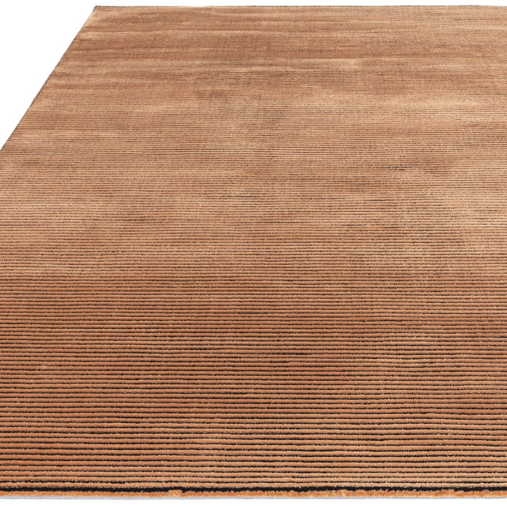 Rug Kuza geometric copper brick 120x170 cm