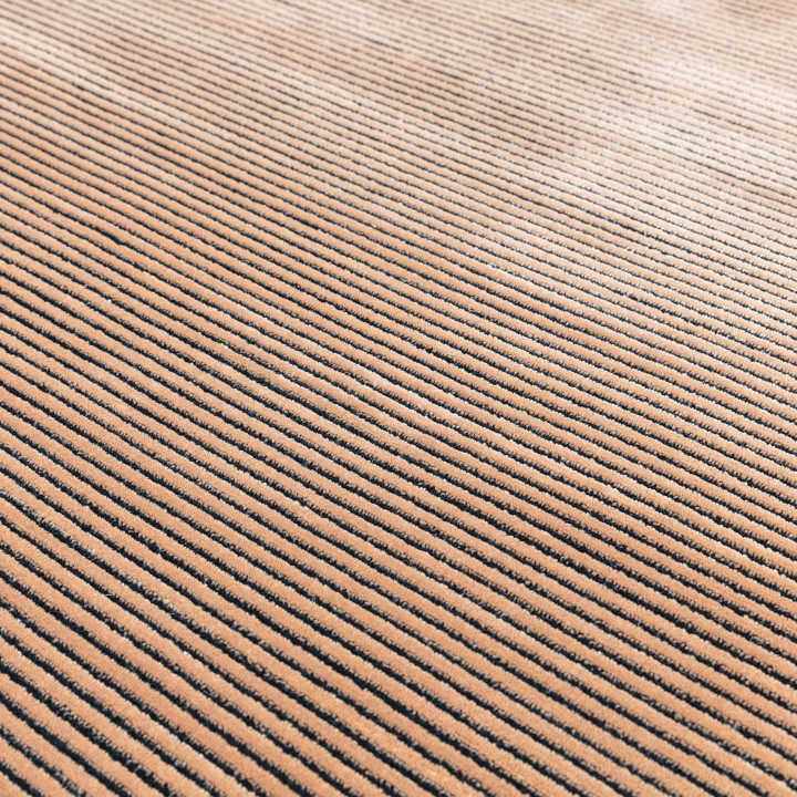 Rug Kuza geometric copper brick 120x170 cm