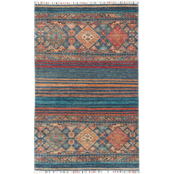 Tappeto Originale Rubin Pakistan 96x150 Blu Ara