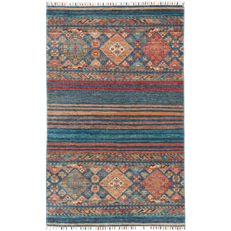 Tappeto Originale Rubin Pakistan 96x152 Blu Pet