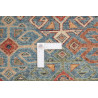 Tappeto Originale Rubin Pakistan 96x152 Blu Pet