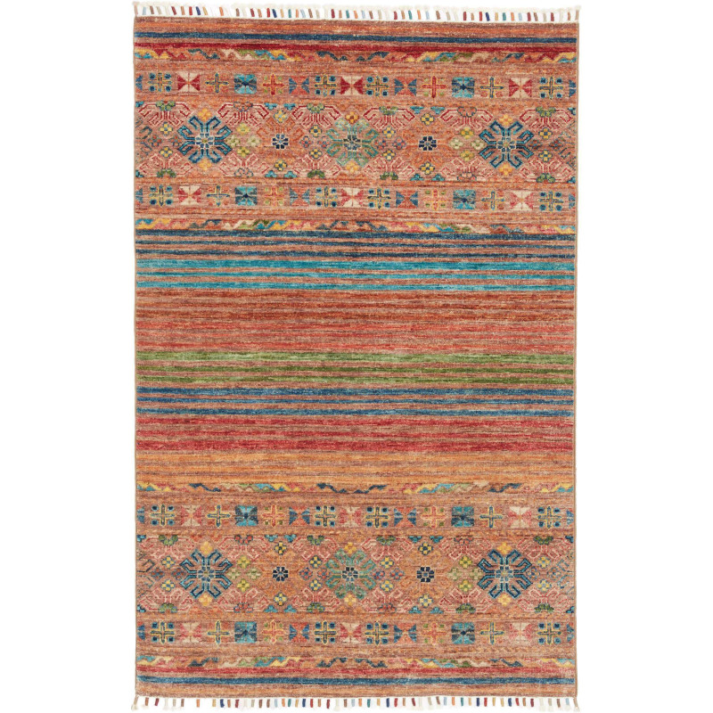 Tappeto Originale Rubin Pakistan 101x150 Rosso