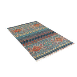 Tappeto Originale Rubin Pakistan 101x152 Blu Tu