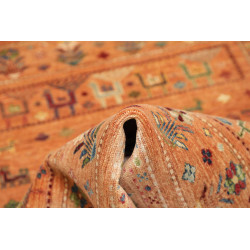 Hand Made Rug Rubin Pakistan 100x134 Terracotta
