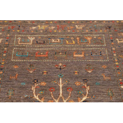 Hand Made Rug Rubin Pakistan 98x150 Brownish Gr