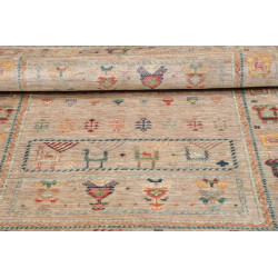 Hand Made Rug Rubin Pakistan 99x149 Beige Multi