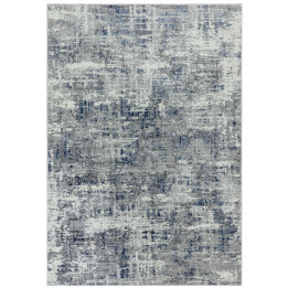 Tappeto Orion astratto blu e grigio 160x230 cm