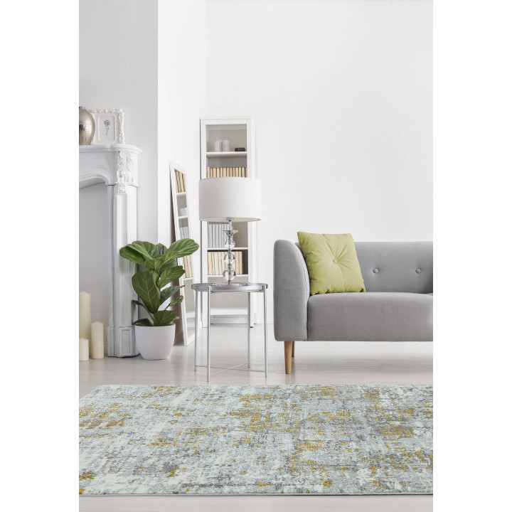 Tappeto Orion astratto grigio e bianco 240x340 c