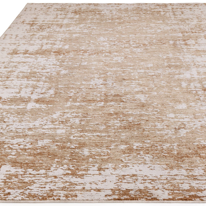 Tappeto Anders astratto beige e marrone chiaro 2