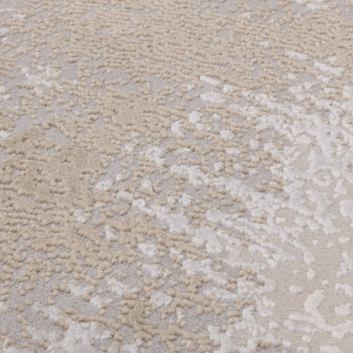 Rug Stellar abstract beige taupe grey 120x170 cm