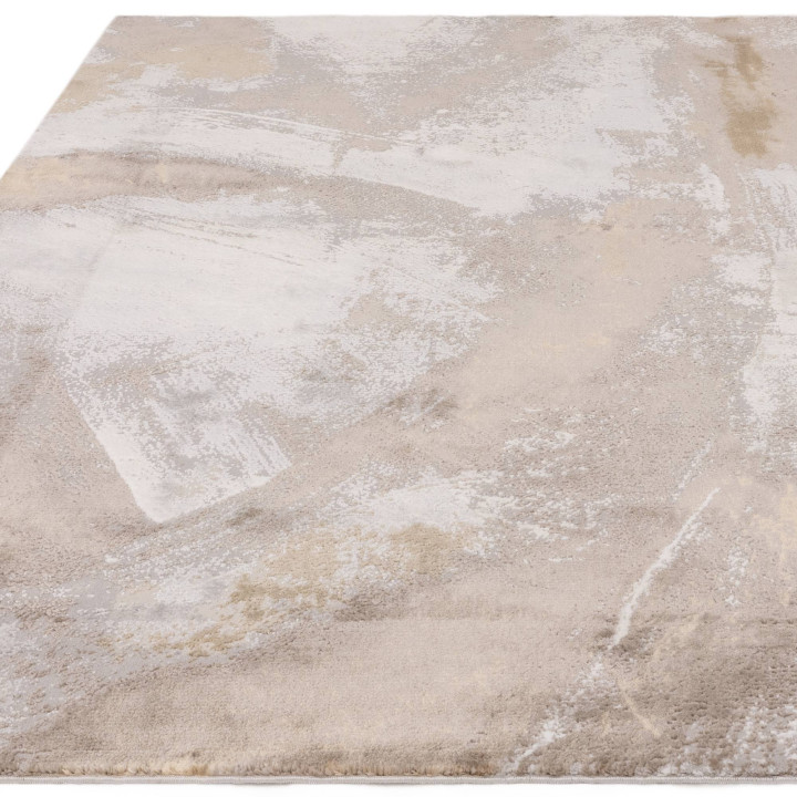 Rug Stellar abstract beige taupe ivory 200x290 c