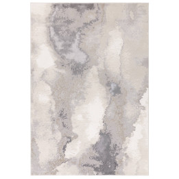 Tappeto Stellar astratto beige e grigio chiaro 8