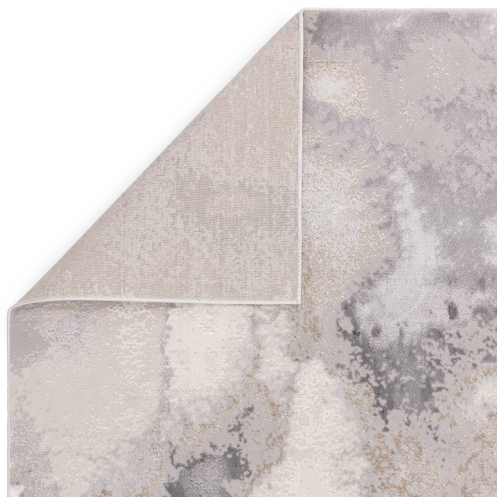 Rug Stellar abstract beige light gray dark gray