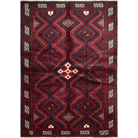 Lori 186x260 Cm Lori, Persia, Hand-carded Wool (cotton