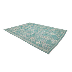 Rug Kilim Afghanistan 250x342 Turquoise Aquamar