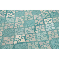 Rug Kilim Afghanistan 250x342 Turquoise Aquamar