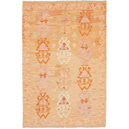 Rug Kilim Afghanistan 102x158 Peach Orange Powd