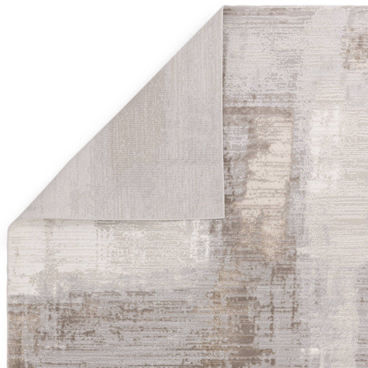 Rug Stellar abstract grey beige silver 200x290 c