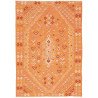 Rug Kilim Afghanistan 105x147 Orange Peach Rose