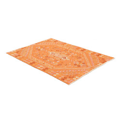 Rug Kilim Afghanistan 105x147 Orange Peach Rose