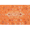 Rug Kilim Afghanistan 105x147 Orange Peach Rose