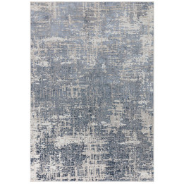 Rug Stellar abstract blue grey beige 200x290 cm