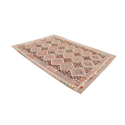 Hand Made Rug Kilim Afghanistan 174x248 Rose Be