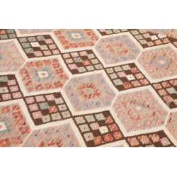 Hand Made Rug Kilim Afghanistan 174x248 Rose Be