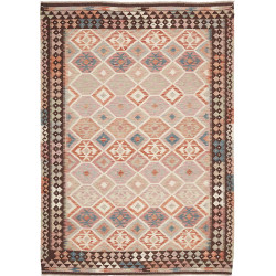 Hand Made Rug Kilim Afghanistan 172x242 Beige P