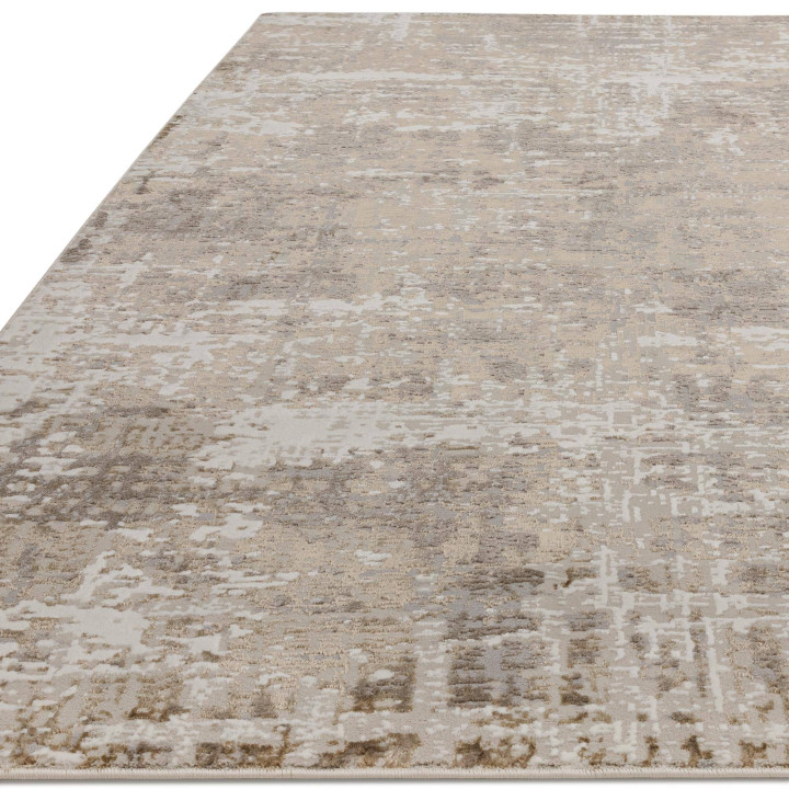 Rug Stellar abstract beige light grey taupe 160x