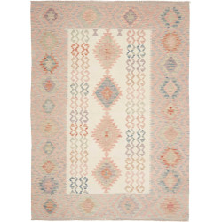 Hand Made Rug Kilim Afghanistan 172x240 Pink Bl