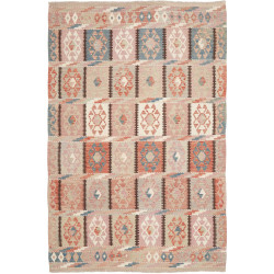 Hand Made Rug Kilim Afghanistan 160x243 Pink Be