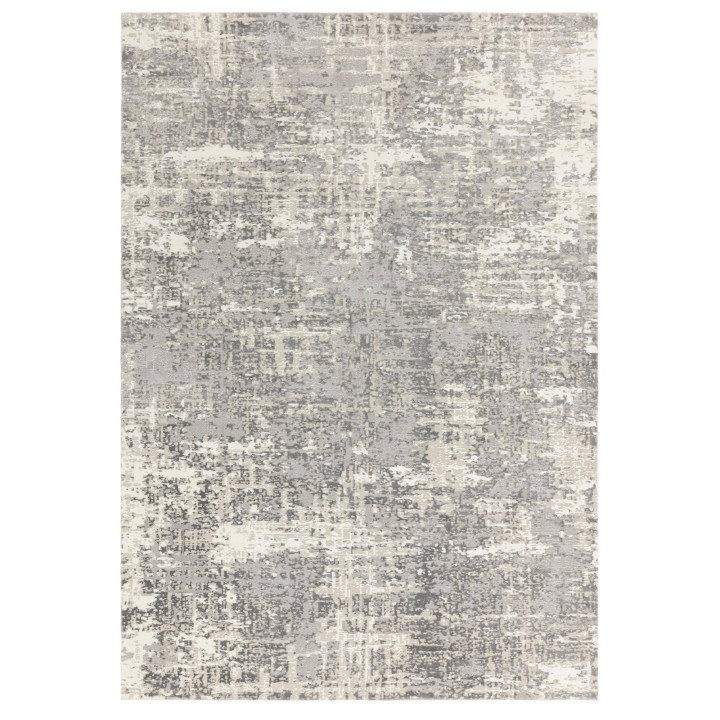Tappeto Stellar astratto grigio chiaro e grigio