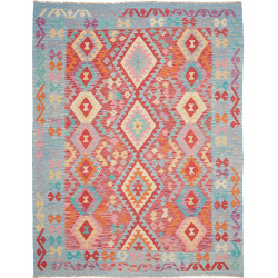 Hand Made Rug Kilim Afghanistan 192x250 Sky Blu