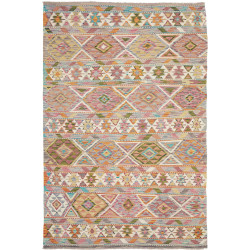 Hand Made Rug Kilim Afghanistan 165x250 Pastel