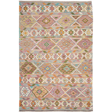 Hand Made Rug Kilim Afghanistan 165x250 Pastel