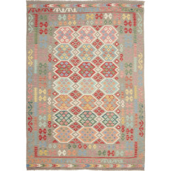 Tappeto Originale Kilim Afghanistan 174x249 Gri