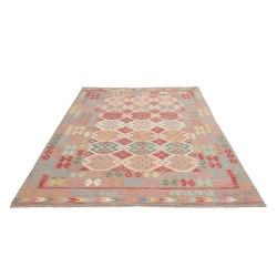 Tappeto Originale Kilim Afghanistan 174x249 Gri