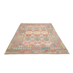 Tappeto Originale Kilim Afghanistan 173x252 Gri