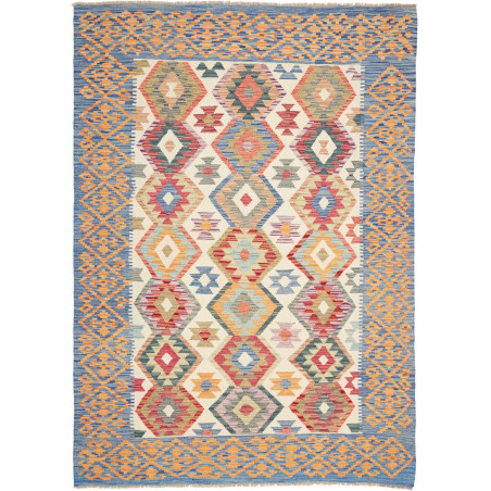 Tappeto Originale Kilim Afghanistan 179x248 Blu