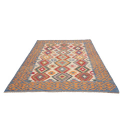 Tappeto Originale Kilim Afghanistan 179x248 Blu