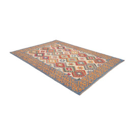 Tappeto Originale Kilim Afghanistan 179x248 Blu