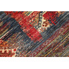 Hand Made Rug Mosaic Pakistan 102x152 Blue Red