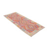 Tappeto Kilim Afghanistan 78x191 Crema Rosa Ros