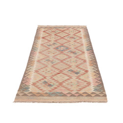 Tappeto Kilim Afghanistan 80x197 Crema Terracot