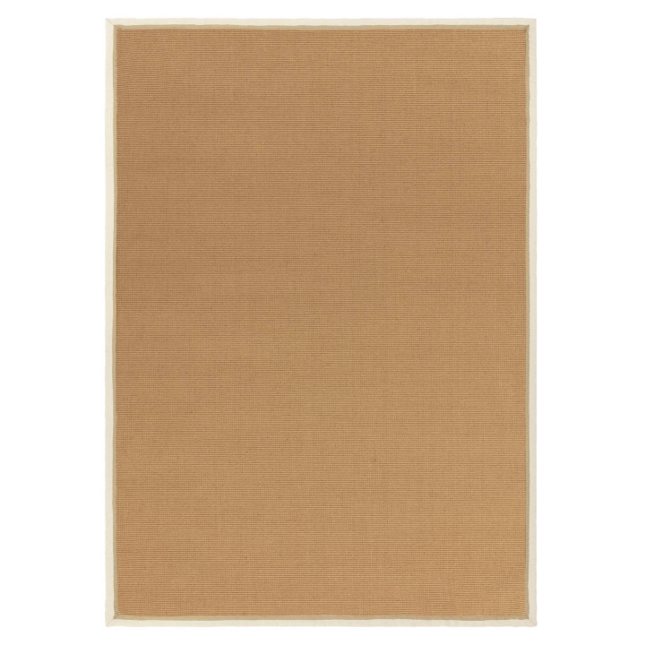 Rug Bordo plain beige light brown runner 40x120