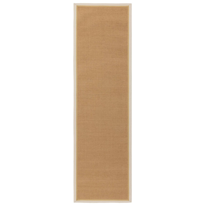 Rug Bordo plain beige rope 120x170 cm