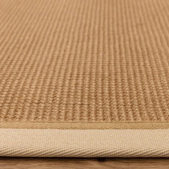 Rug Bordo plain beige light beige 240x340 cm